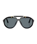Black-Dark blue polarized
