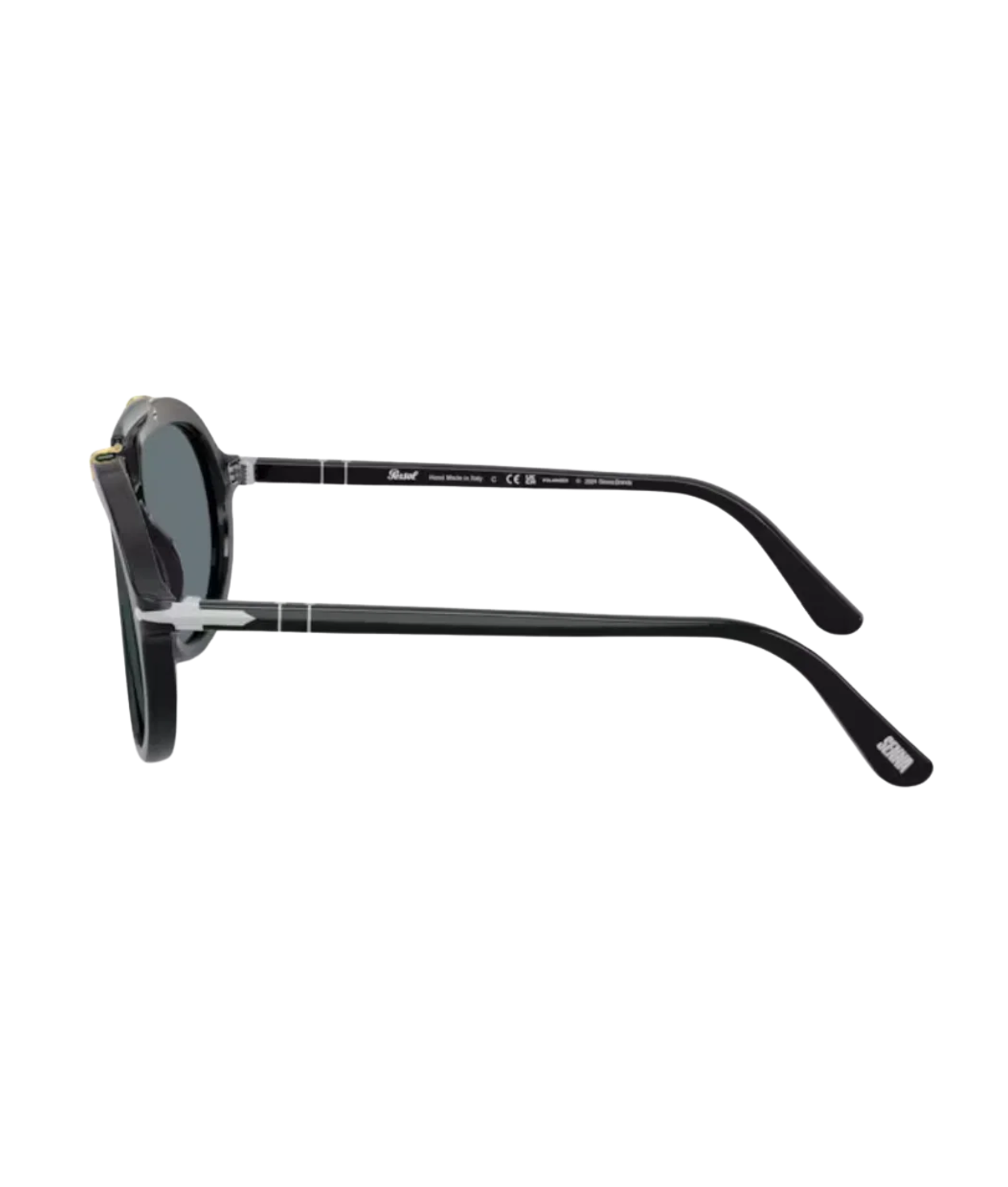 Black-Dark blue polarized