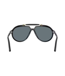 Black-Dark blue polarized