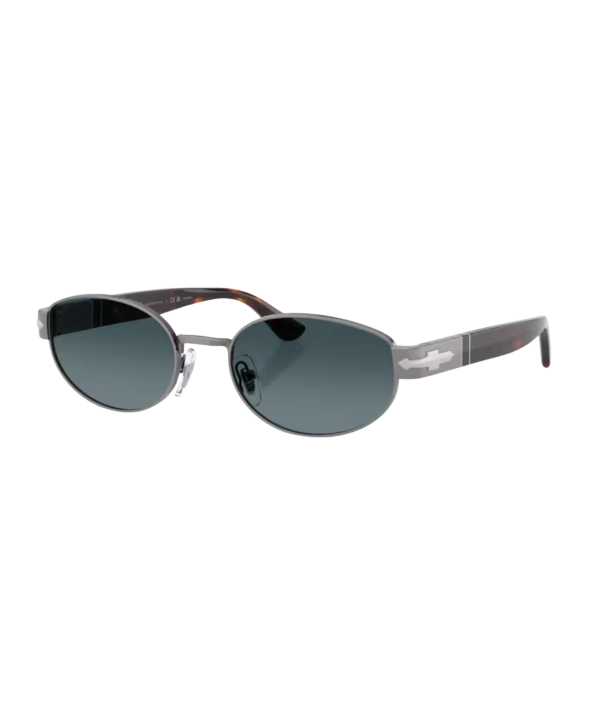 Gunmetal-Polarized gradient blue