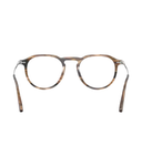 Striped black & greish brown