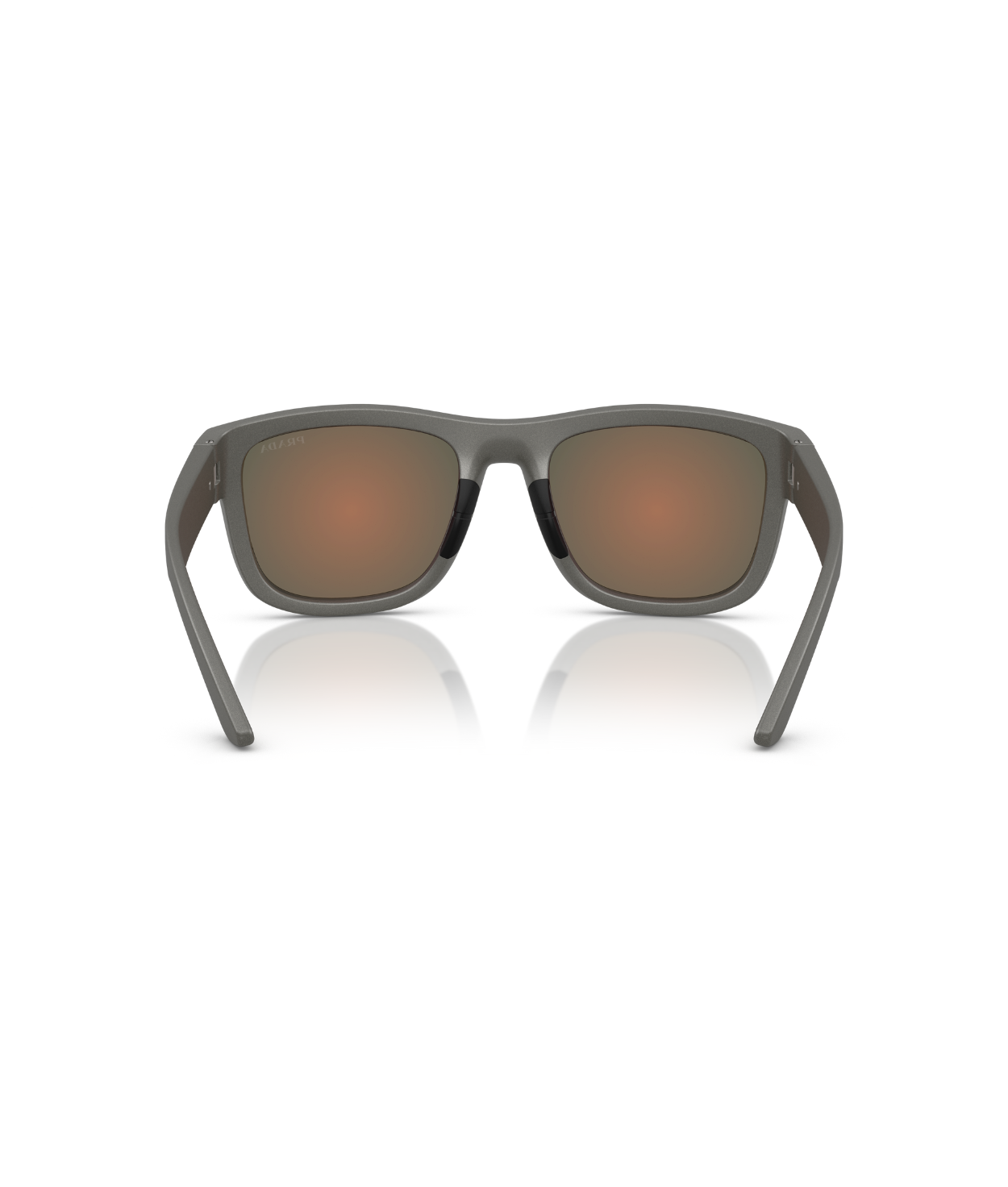 Silver grey-Brown mirror orange