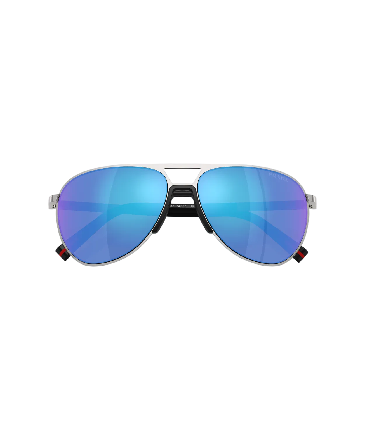 Silver-Light green mirror blue