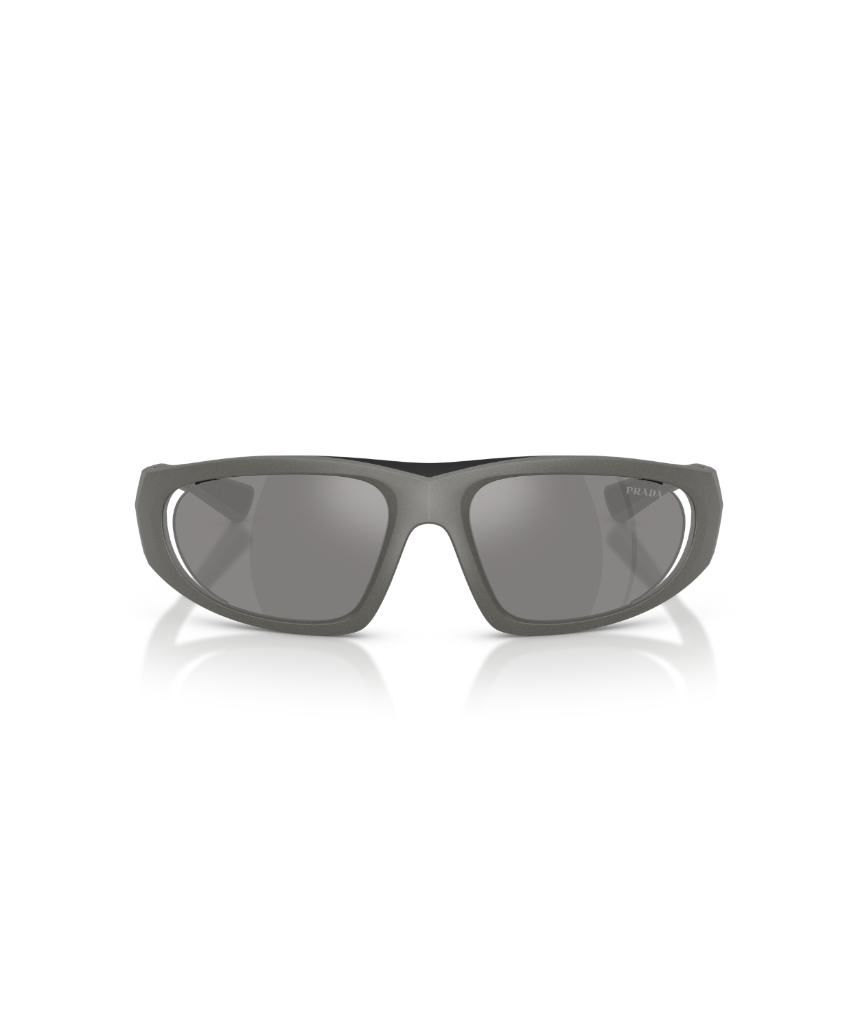 Metal grey-Dark grey mirror orange