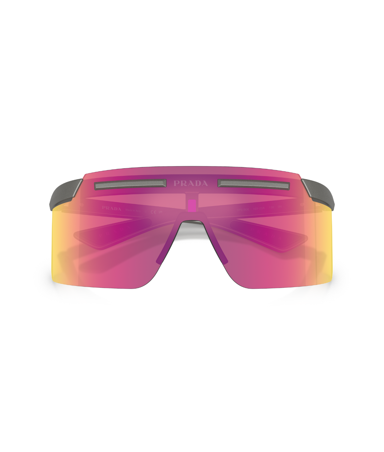 Metal grey-Violet mirror pink