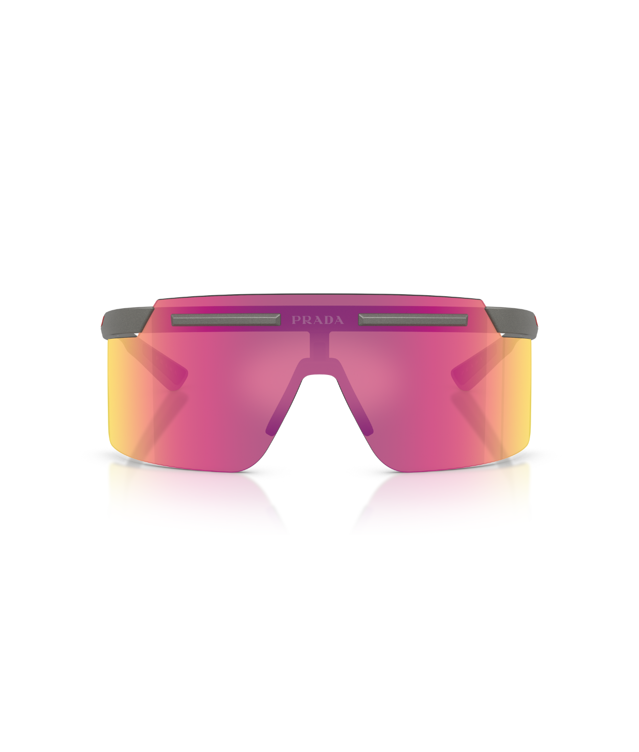 Metal grey-Violet mirror pink