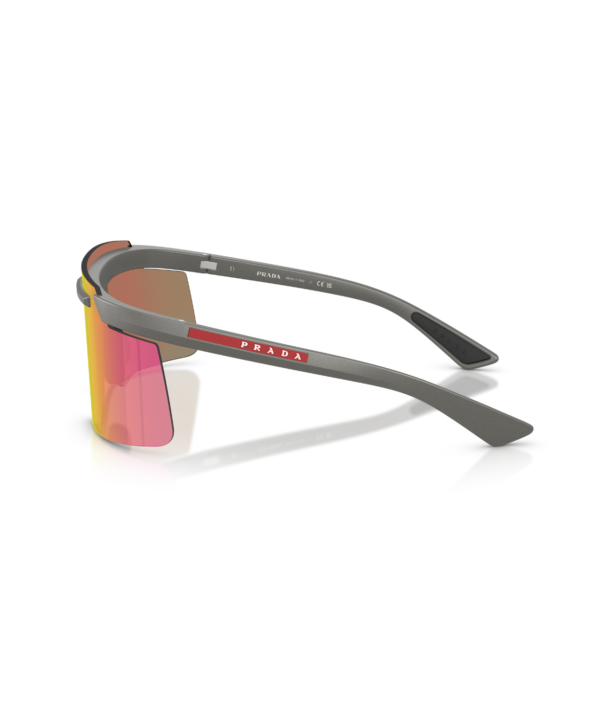 Metal grey-Violet mirror pink