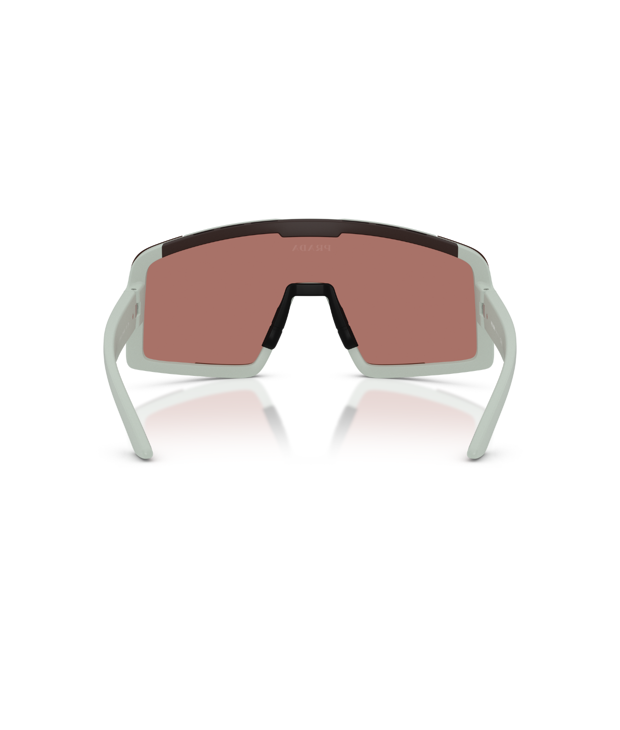 Matte black-Dark brown mirror