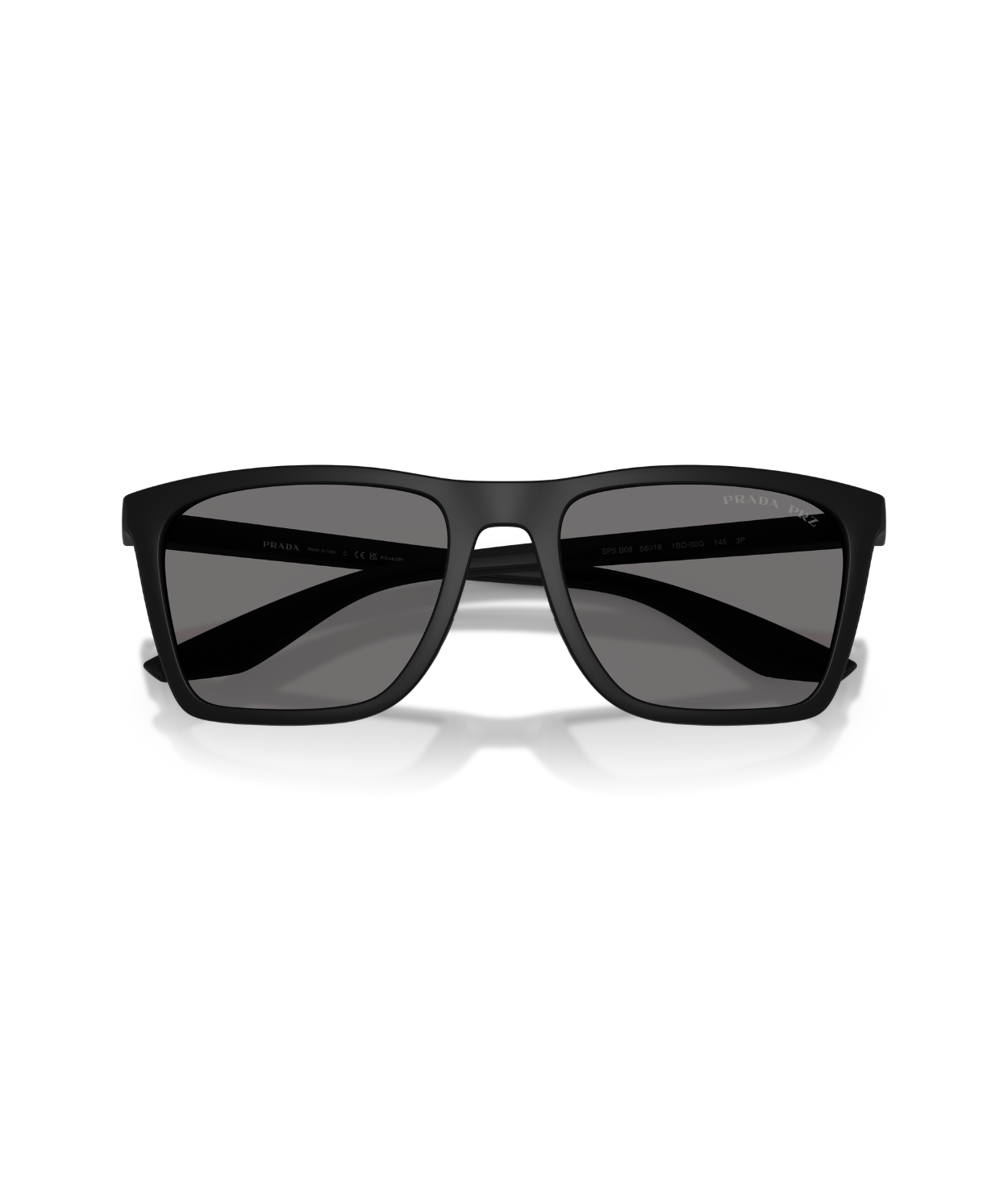 Matte black-Dark grey polarized