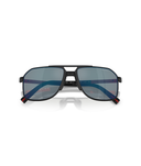 Matte black-Dark grey mirror blue/red