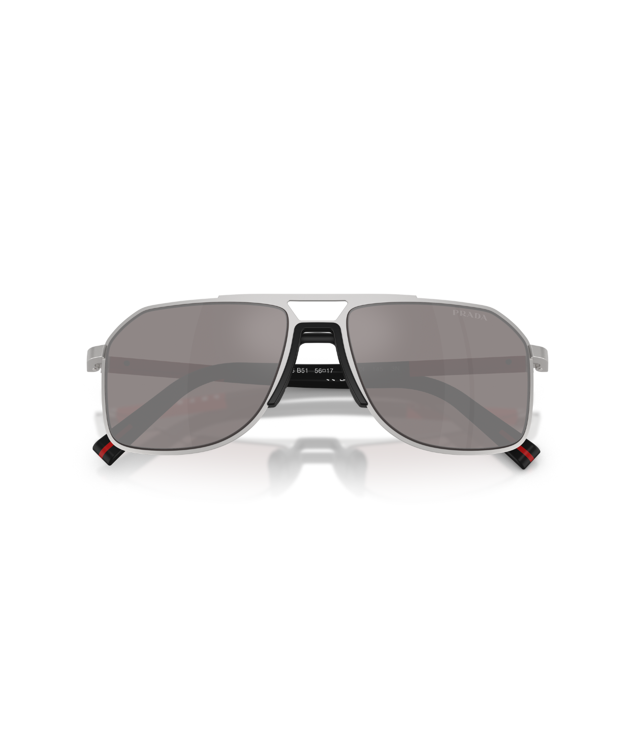 Matte silver-Purple brown mirror silver