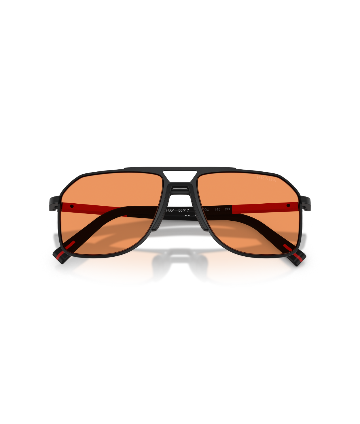 Matte Black-Orange