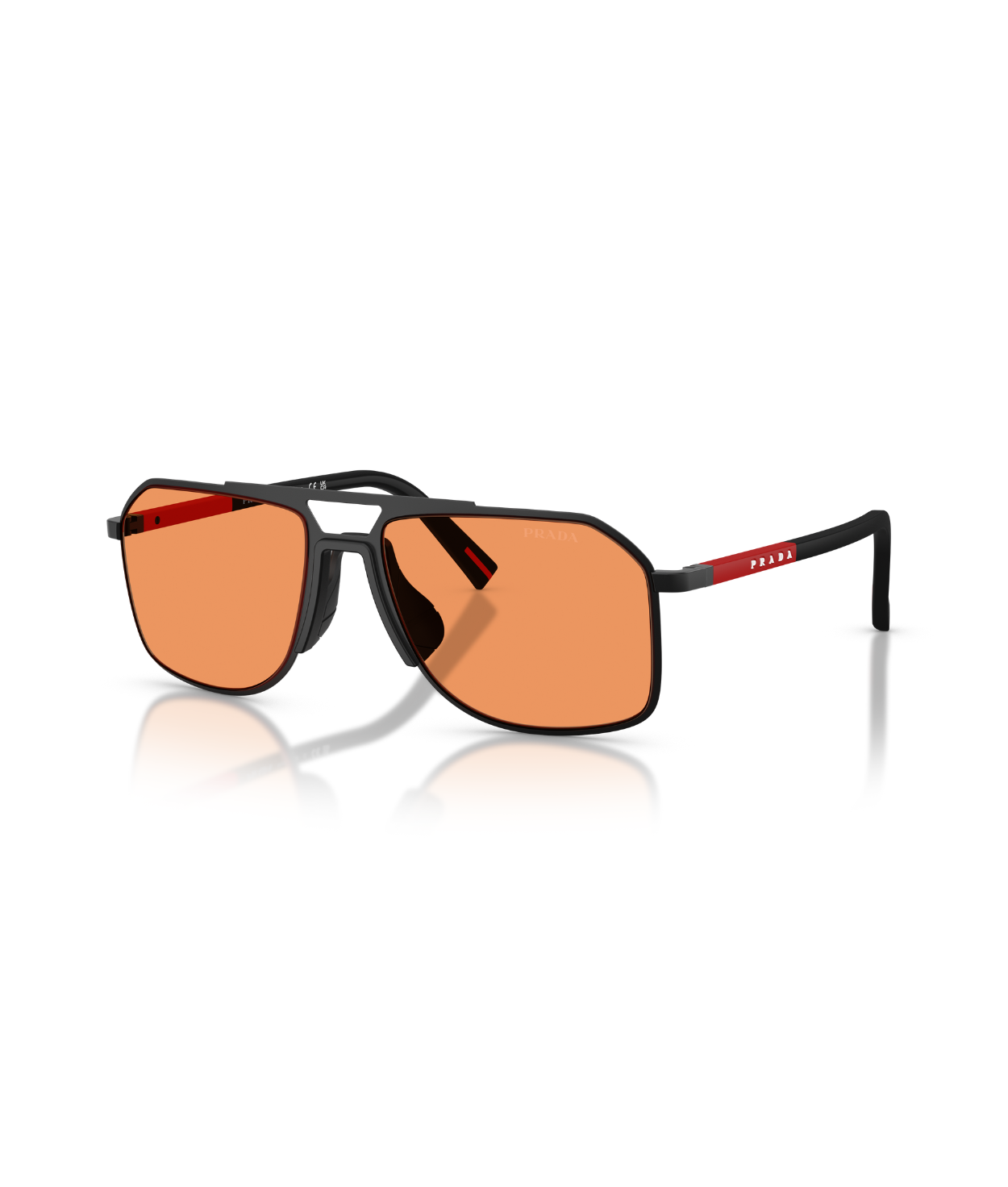 Matte Black-Orange