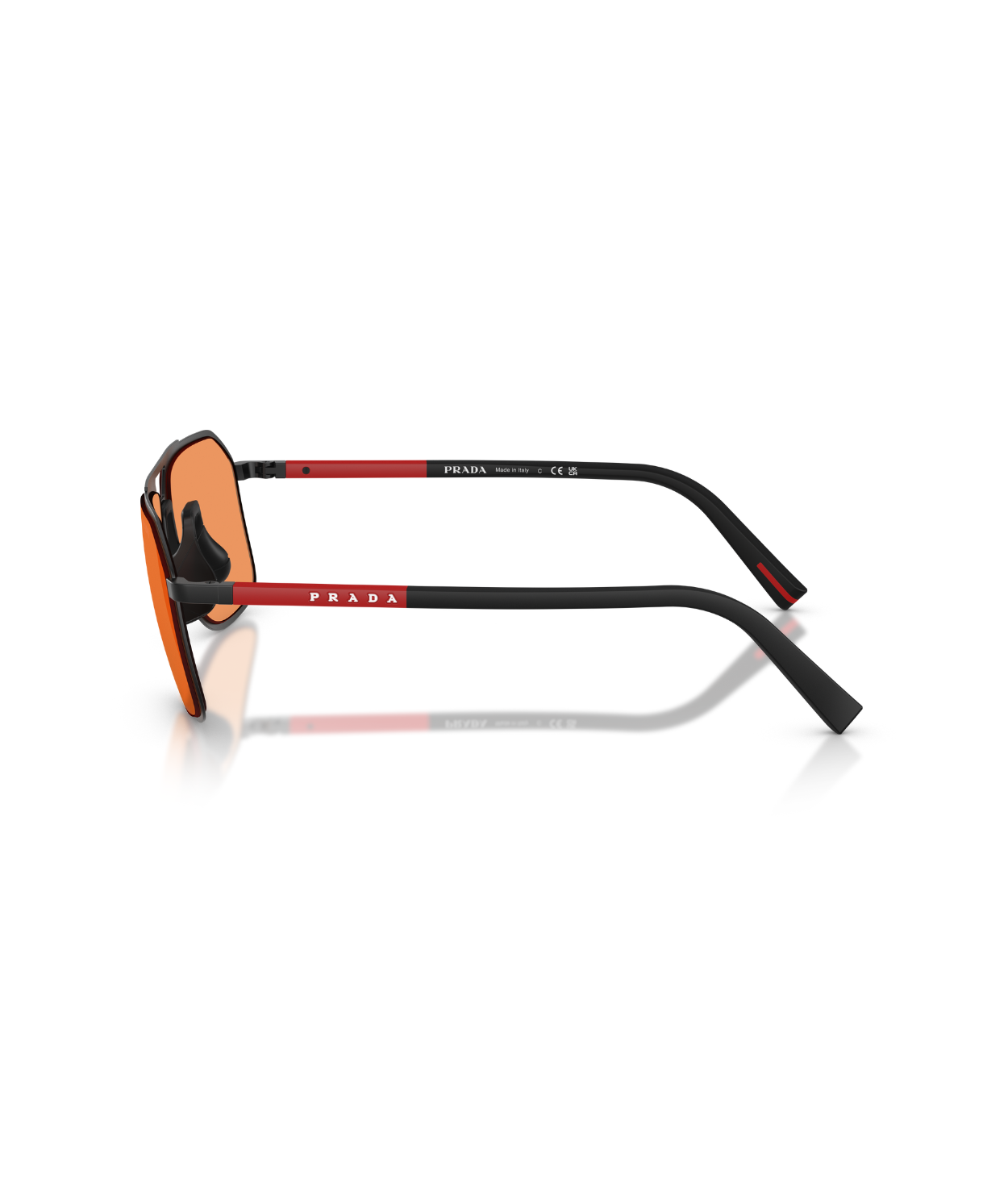 Matte Black-Orange
