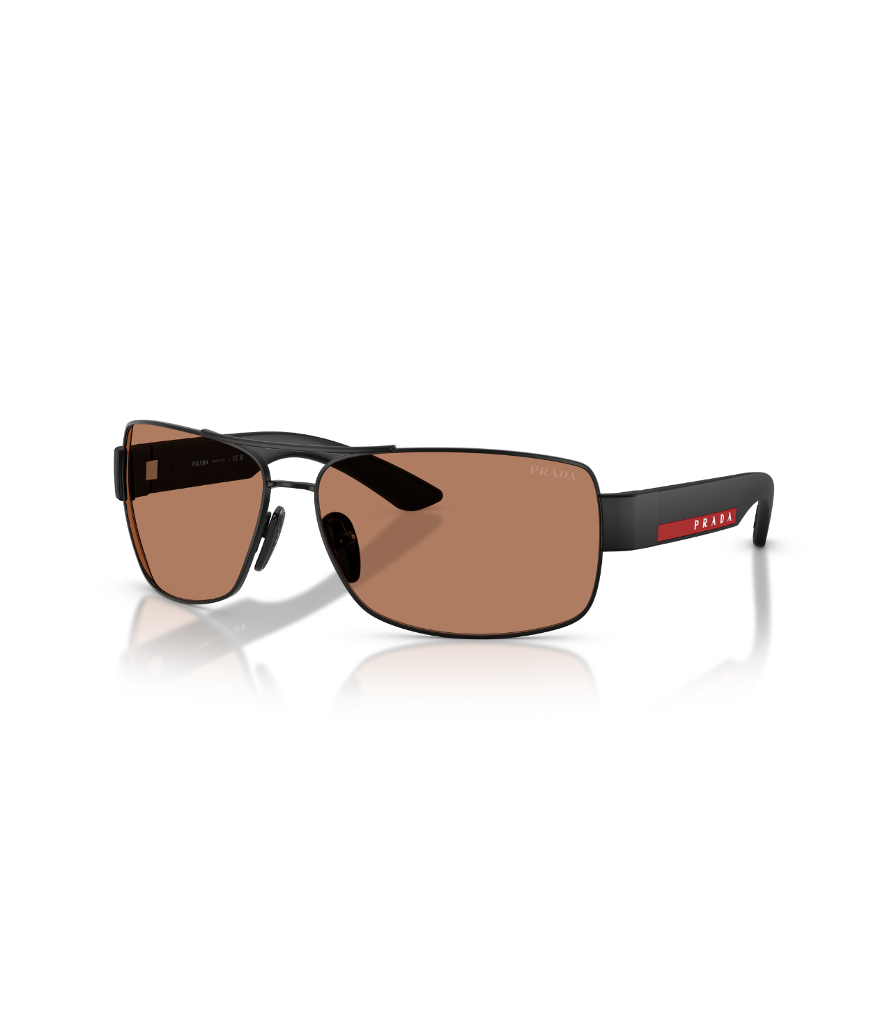 Matte black-Brown