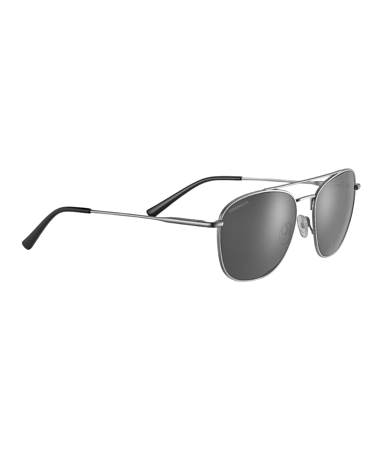 Matte Silver-Smoke