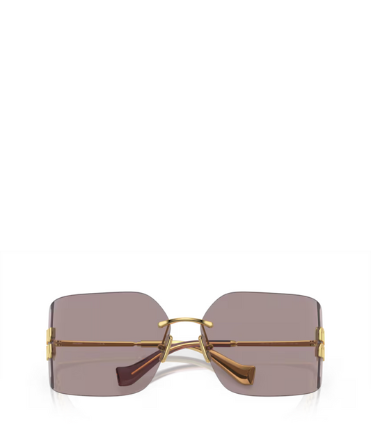 Miu Miu 0MU 54YS Irregular Sunglasses