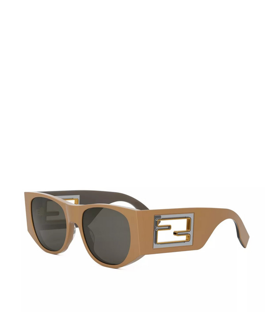 Fendi Baguette FE40109I Oval Sunglasses