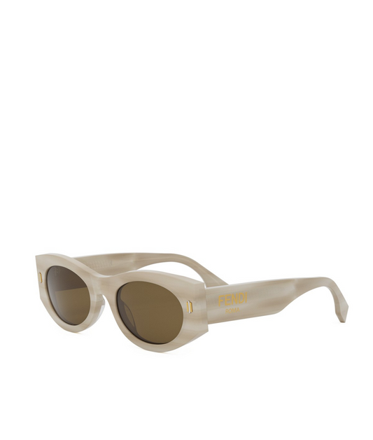 Fendi FE40125I Oval Sunglasses