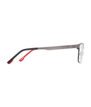 Gunmetal/Black Red
