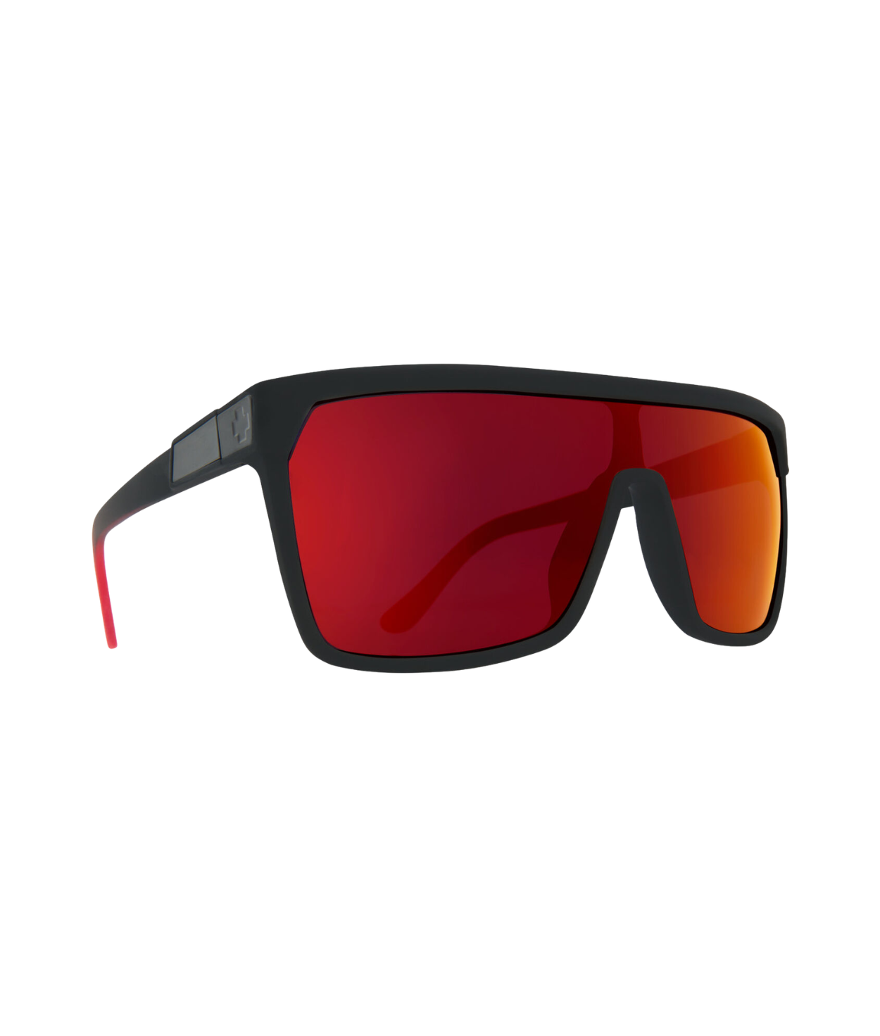 Soft Matte Black Red Fade-Gray Green Red Light