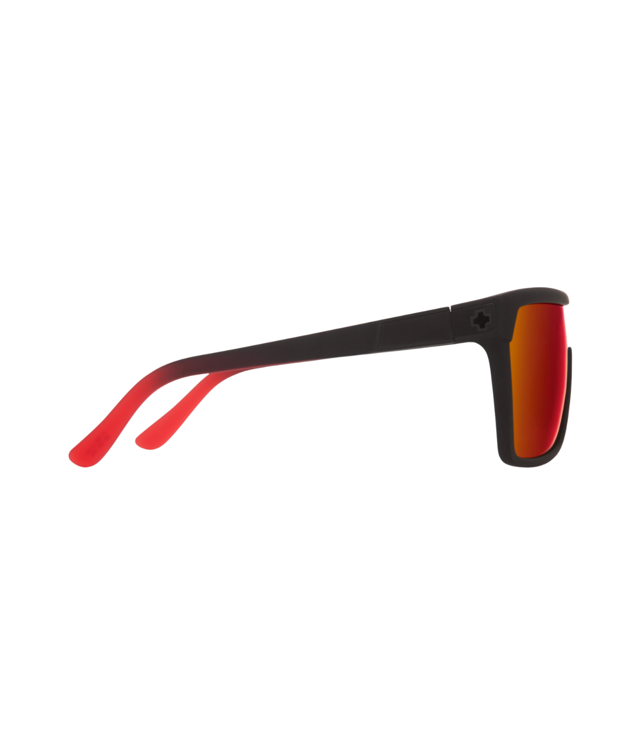 Soft Matte Black Red Fade-Gray Green Red Light