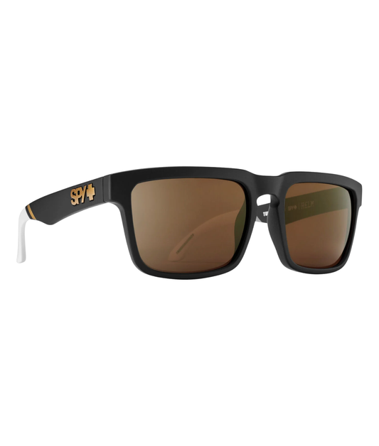 Matte Black White-Happy Bronze Gold