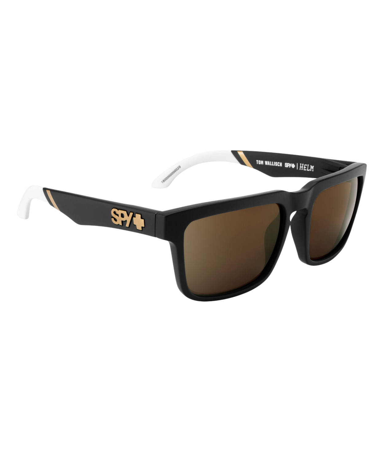 Matte Black White-Happy Bronze Gold