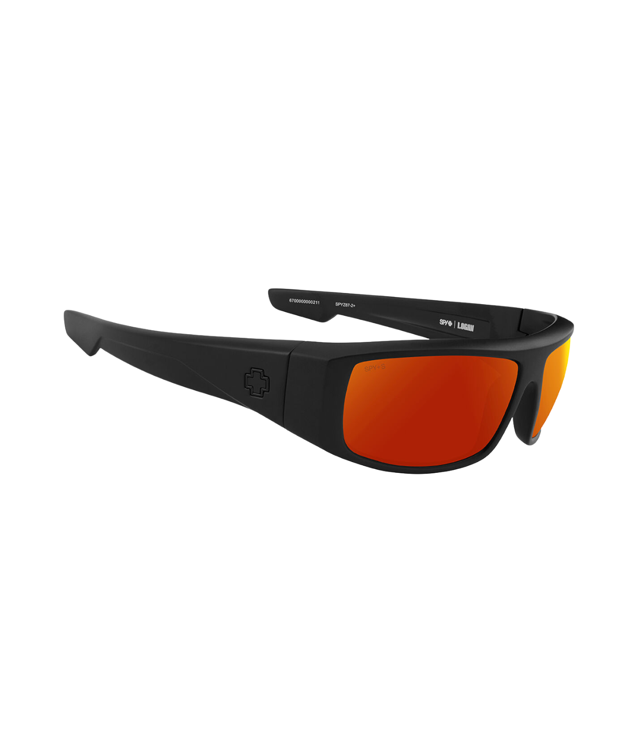 Matte Black-Orange