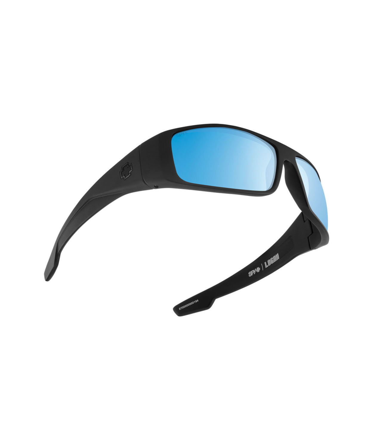 Matte Black-Ice Blue