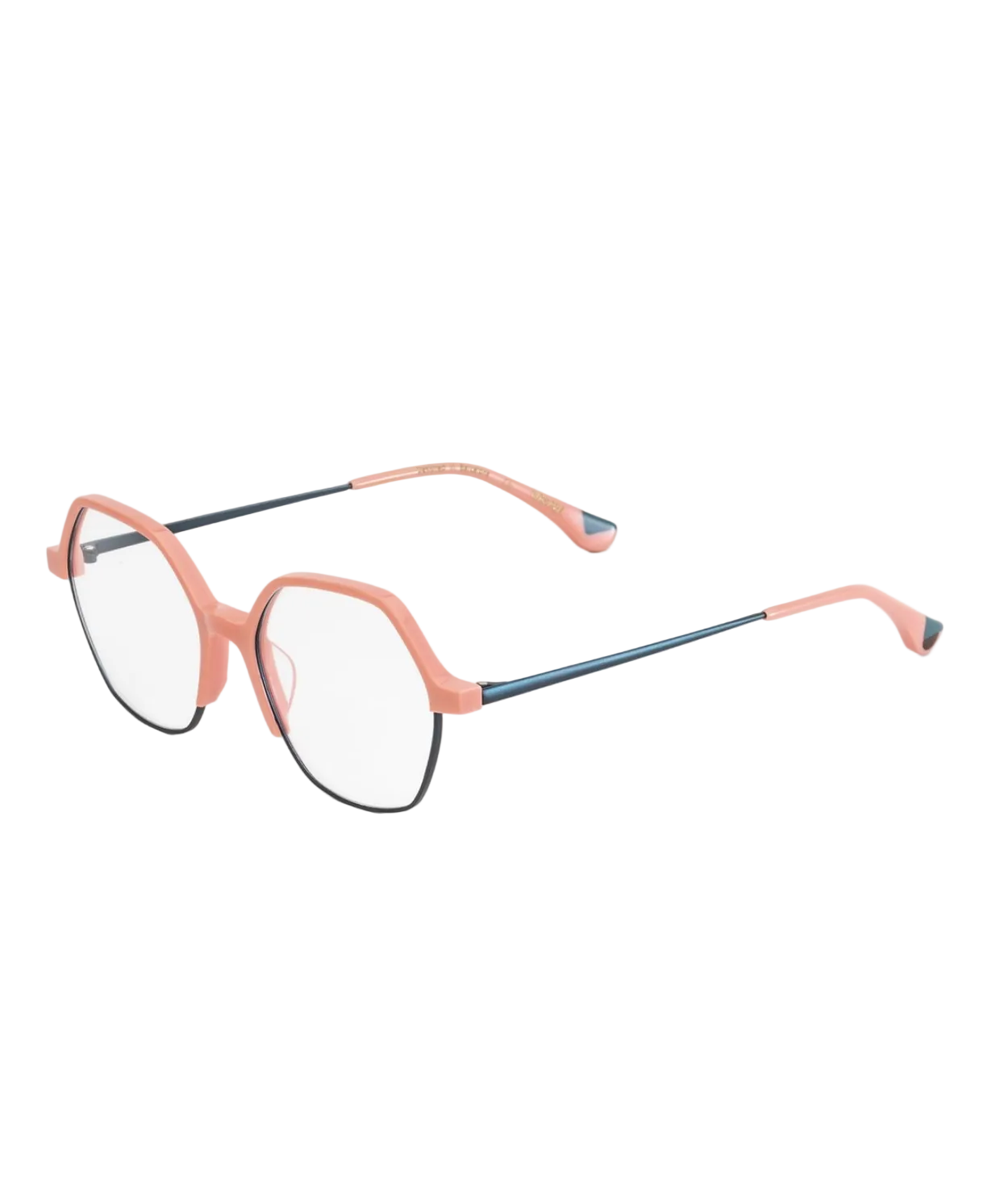 Salmon Pink/Turquoise