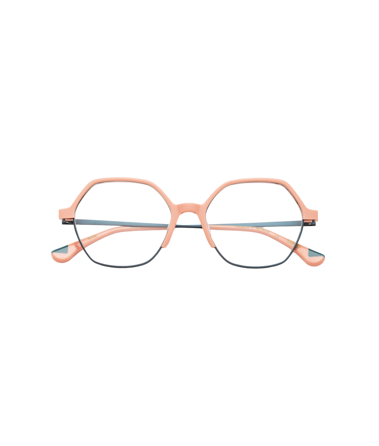 Salmon Pink/Turquoise