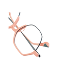 Salmon Pink/Turquoise