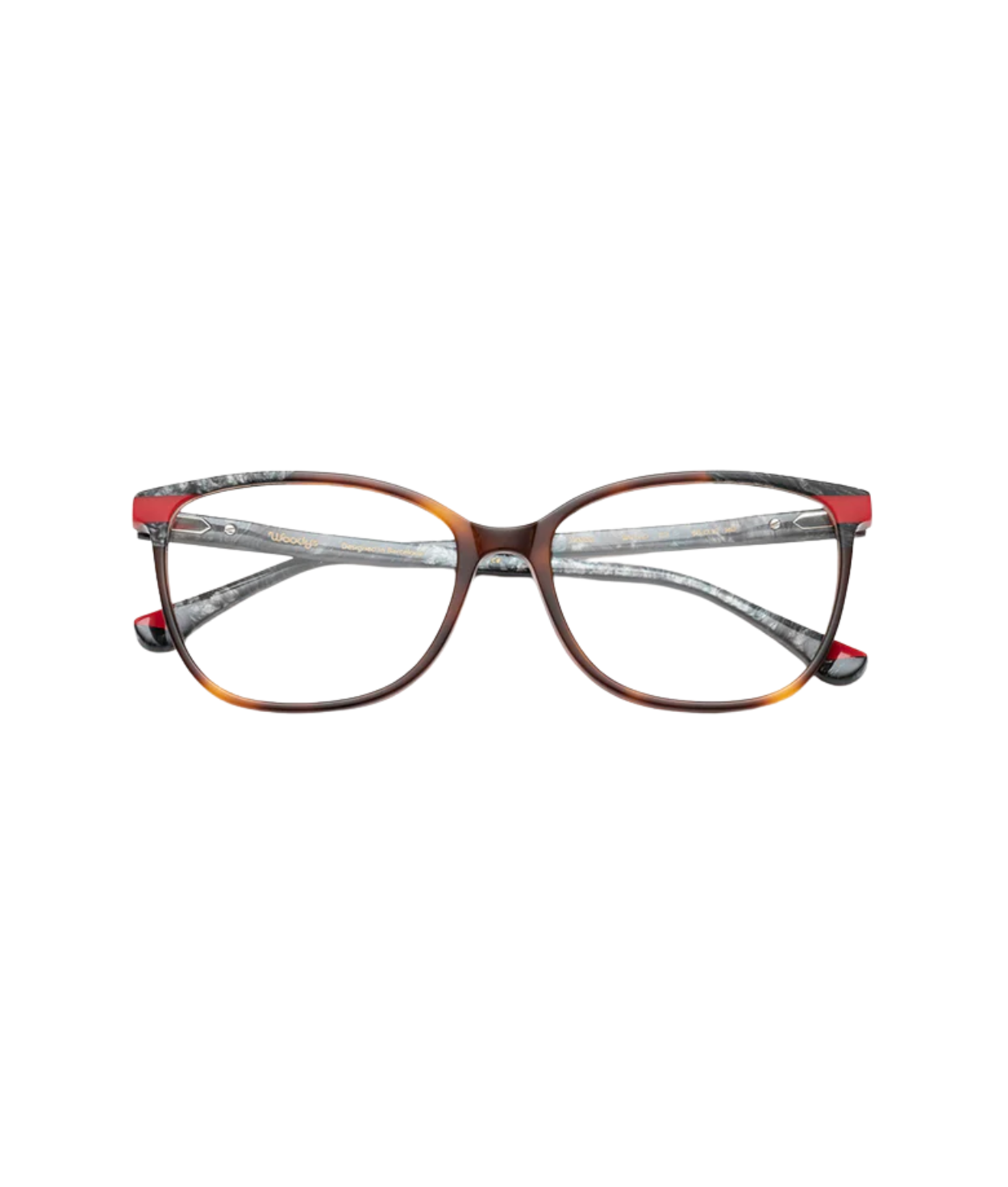 Grey Marble Brown Red