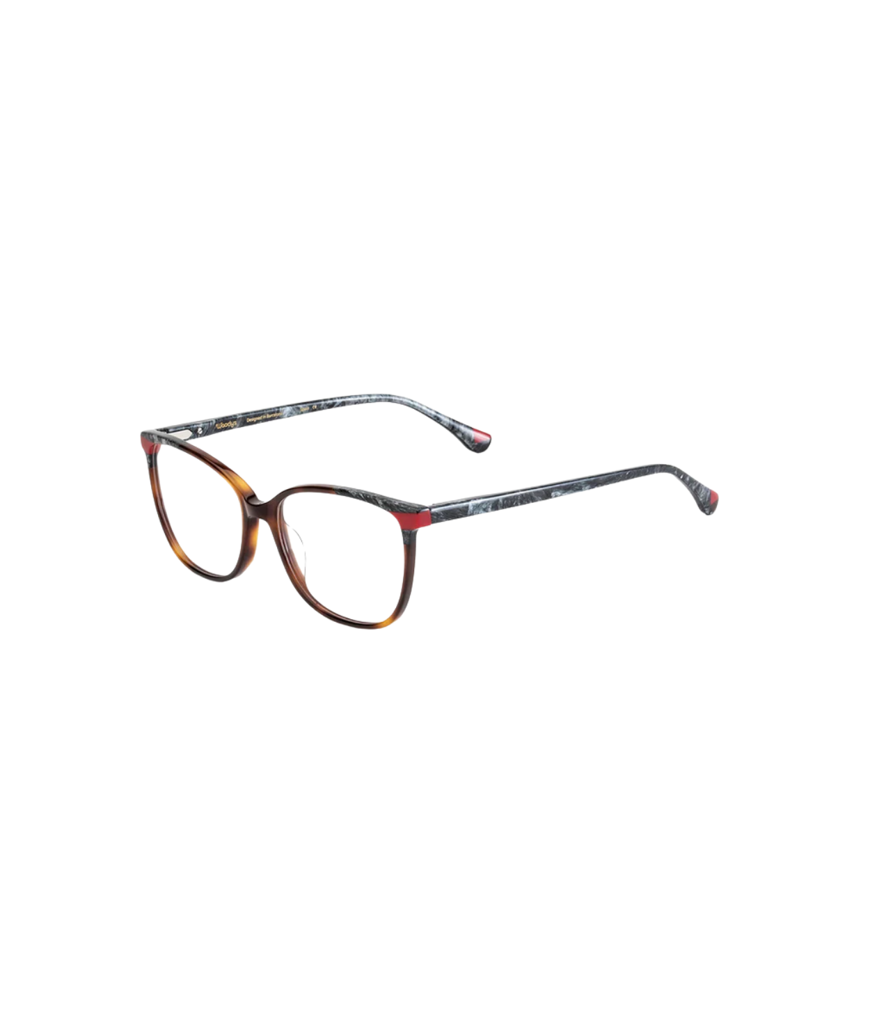 Grey Marble Brown Red