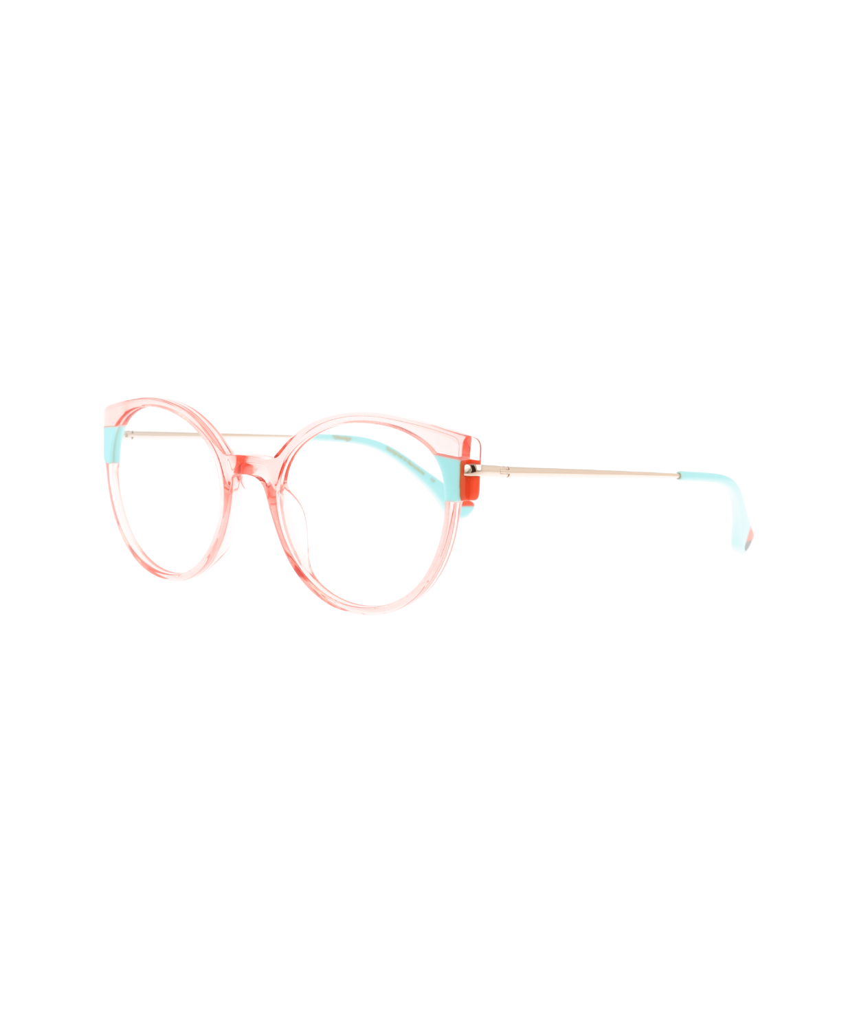 Transparent Pink/ Blue Nuit