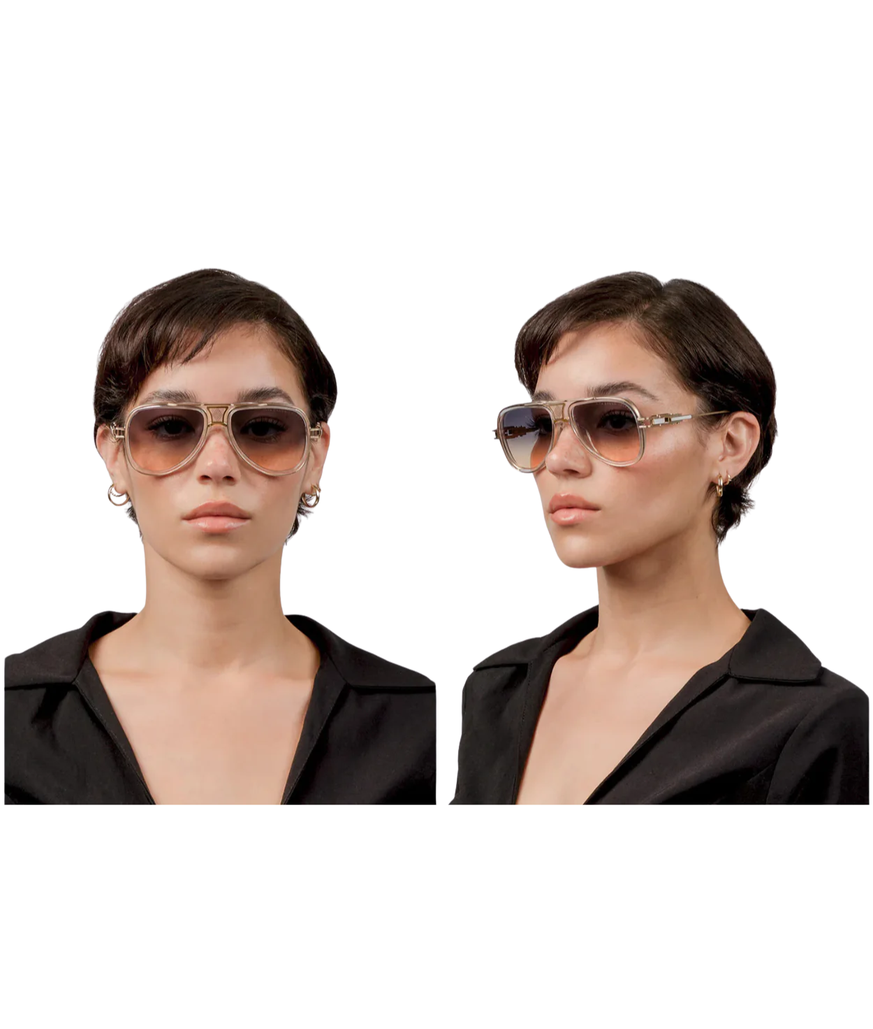 Dita Grand-Decade DTS460-A Aviator Sunglasses