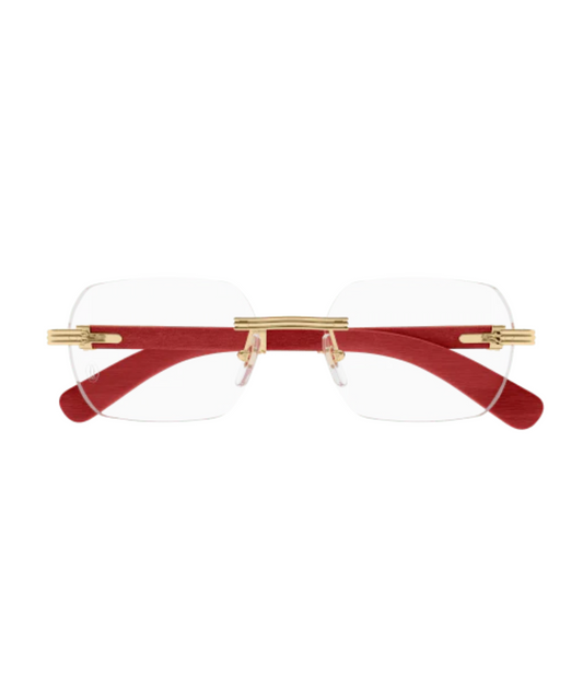 Cartier Vintage CT0423O Rectangular Eyeglasses