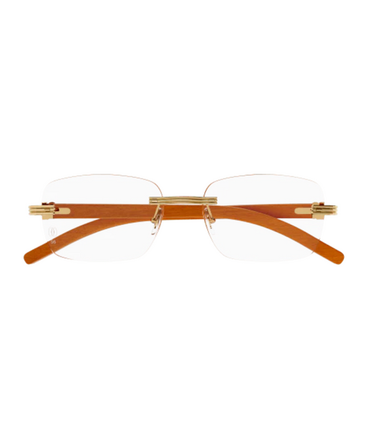 Cartier C de Cartier CT0286O Rectangular Eyeglasses