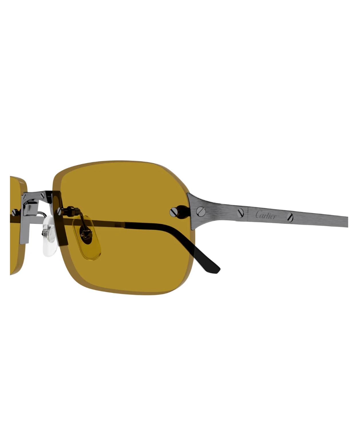 Cartier Santos CT0460S Rectangle Sunglasses